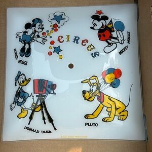 Vintage Disney Productions Ceiling Light Shade